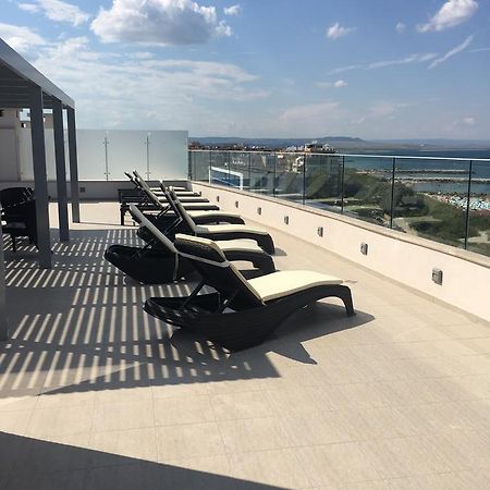 Golden Sea View Penthouse Leilighet Pomorie Eksteriør bilde